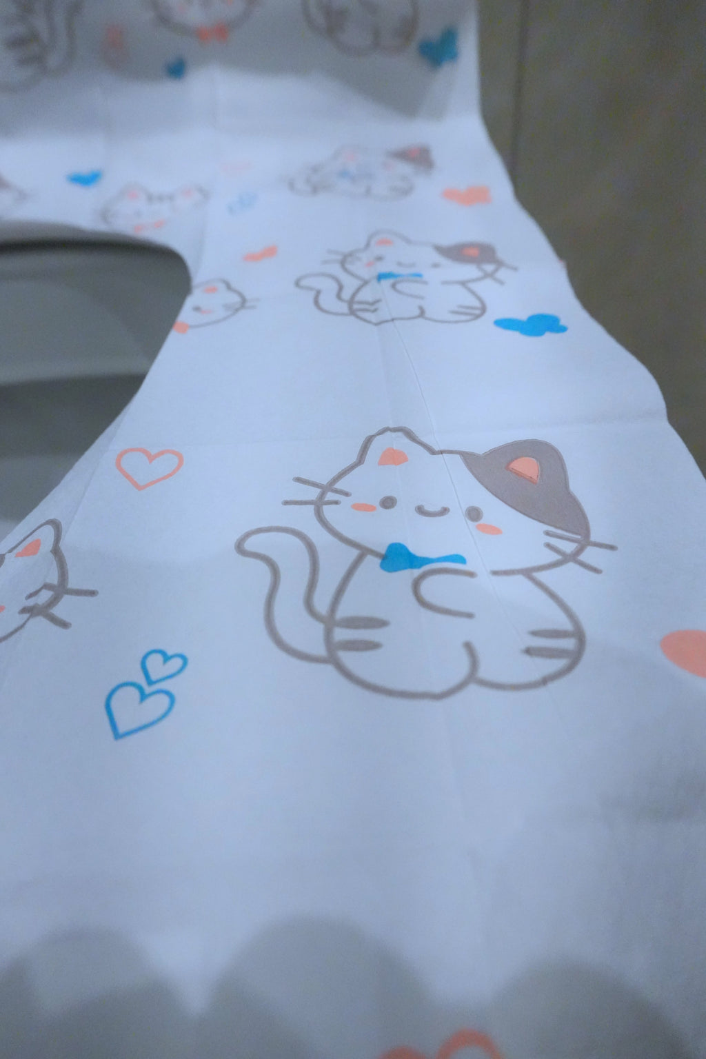 Disposable Toilet Seat Covers 5-pack Individually Wrapped (Cat design)
